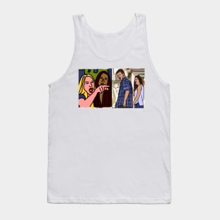 Woman Yelling at Distracted Boyfriend Meme Mash-up Tank Top